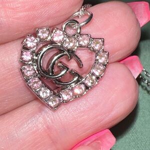 Stunning pink Gucci necklace!